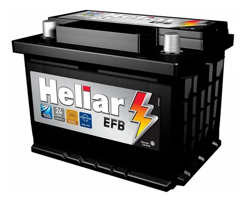 Bateria Heliar EFB para Automoveis